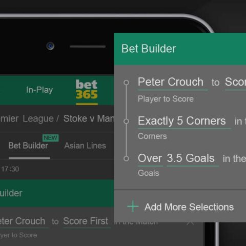 Create your own pre-match bet with Bet Builder