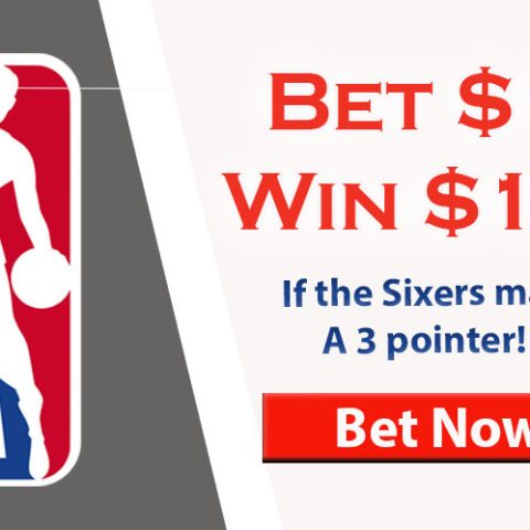if the Sixers make a three-pointer! • LegalSportsbetting